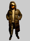 Men’s Full Length Goose Down Coat